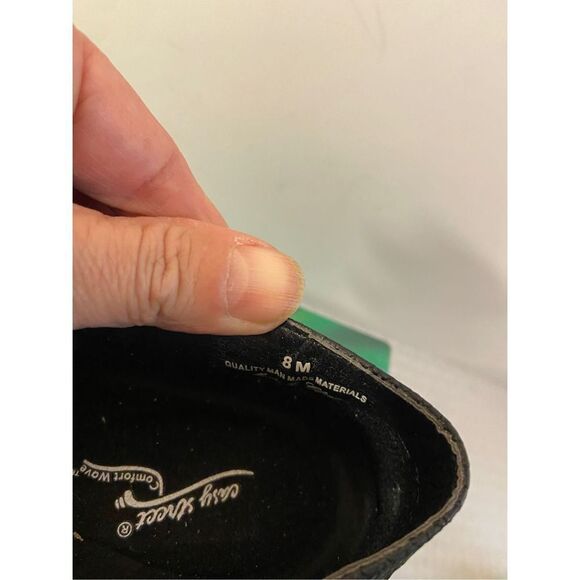 Easy Street black shoes size 8 Sal zipper ankle New - Picture 5 of 5